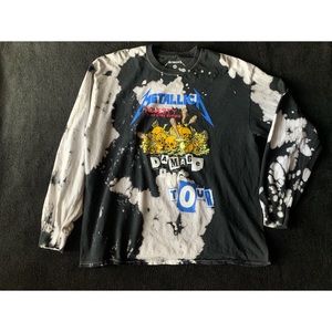 Metallica long sleeve tee